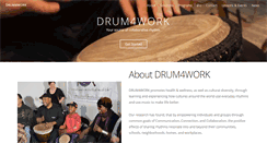 Desktop Screenshot of drum4work.com